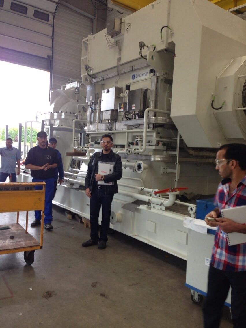 GE Energy equipment inspection